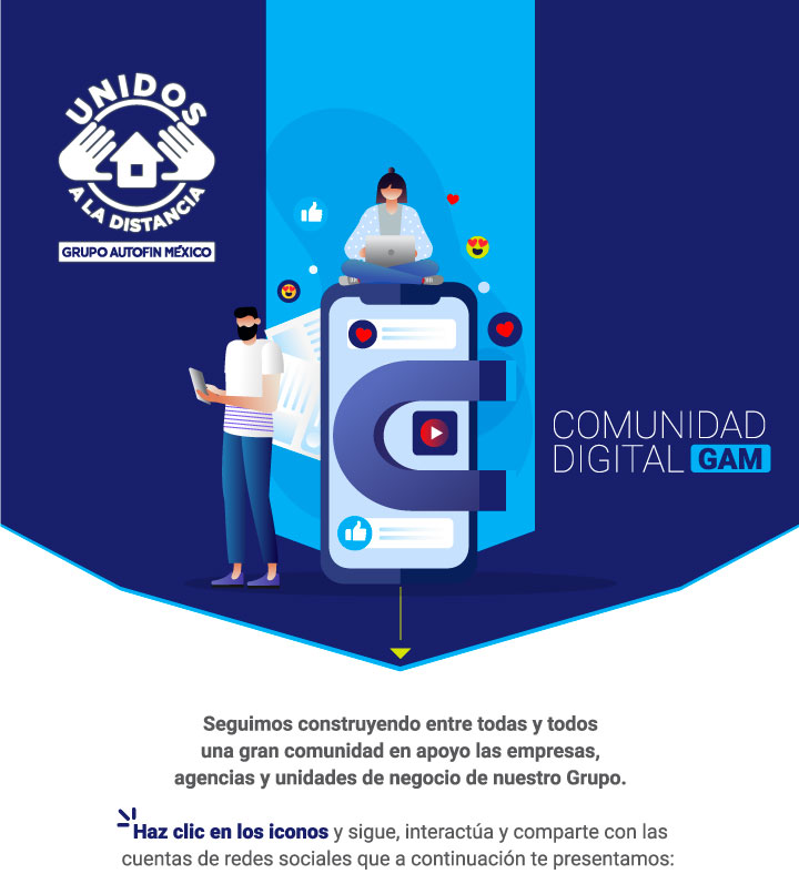 Unidos a la distancia | Grupo Autofin México