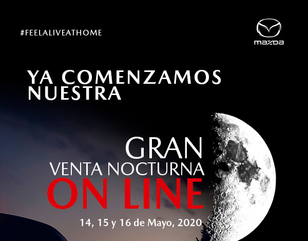 Gran Venta Nocturna 14, 15 y 16 de mayo 2020