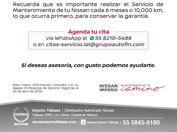 Servicio Imperio Tlahuac