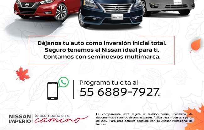 Vende tu auto o cámbialo por nuevo