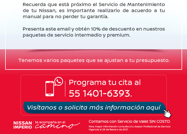 Cotiza en línea tu nuevo Nissan