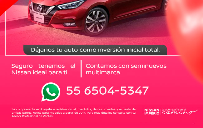 Cotiza en línea tu nuevo Nissan