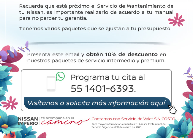 Cotiza en línea tu nuevo Nissan