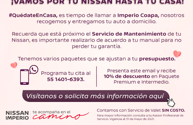 Cotiza en línea tu nuevo Nissan