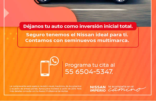 Cotiza en línea tu nuevo Nissan