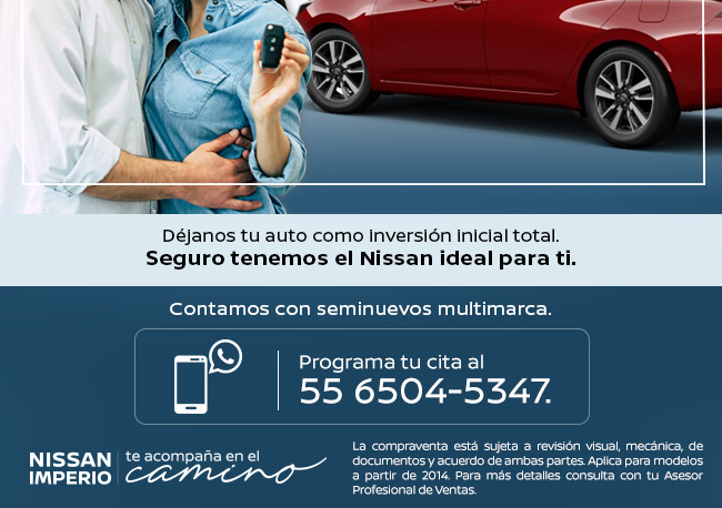 Cotiza en línea tu nuevo Nissan