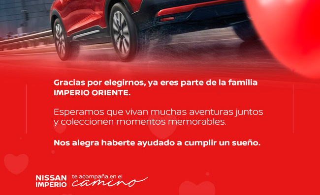 Ya eres parte de la familia Imperio Oriente