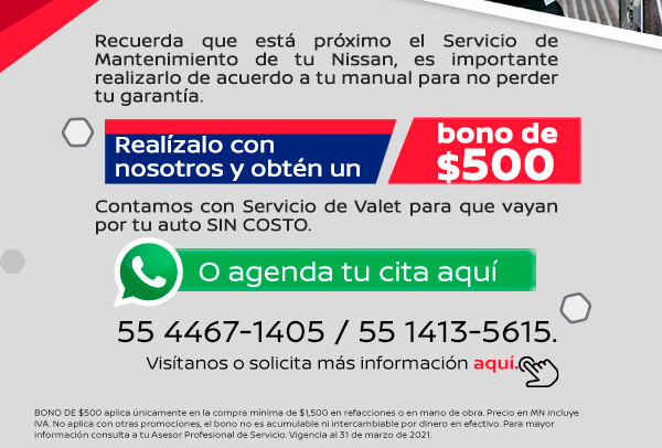 Servicio de mantenimiento