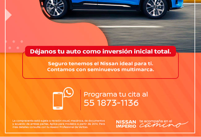 Trae tu auto viejo y tedamos uno nuevo¡SIn dar un peso más!!