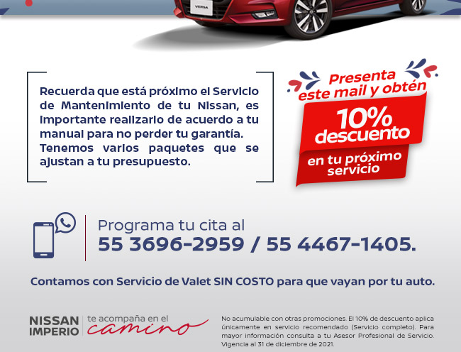 Nissan imperio Oriente