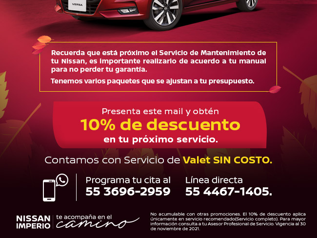 Nissan imperio Oriente