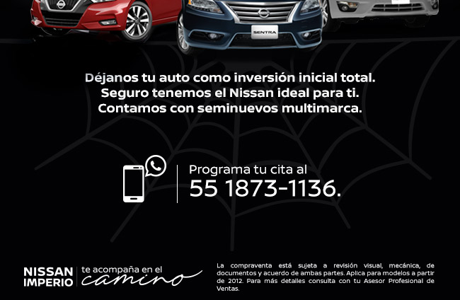 Trae tu auto viejo y tedamos uno nuevo
