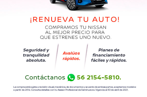 Renueva tu auto