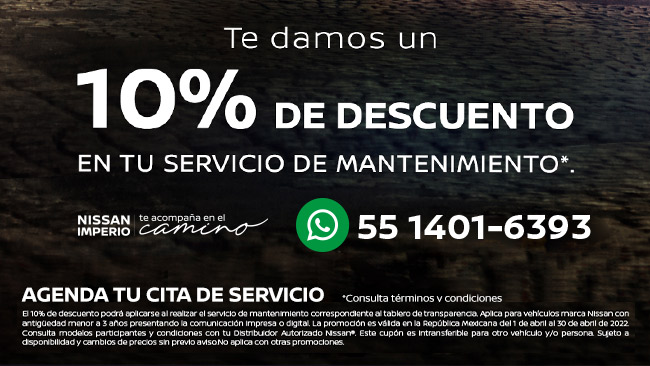 Servicio Nissan Tu máxima experiencia