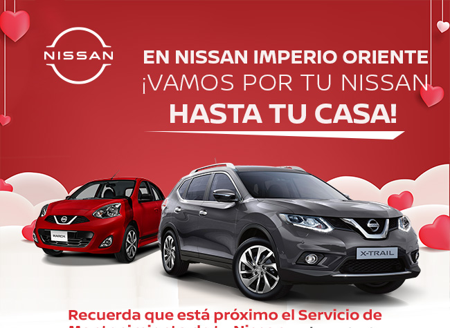 Vamos por tu Nissan hasta tu casa