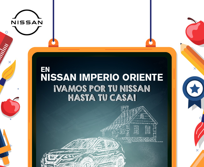 Vamos por tu Nissan hasta tu casa