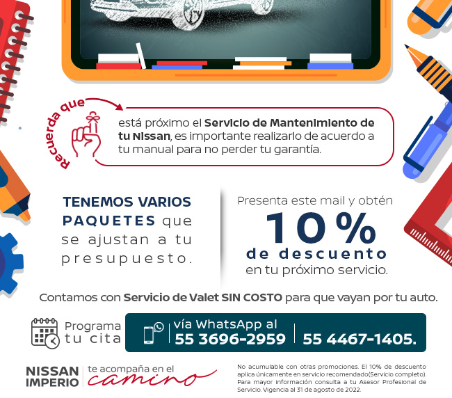 Vamos por tu Nissan hasta tu casa