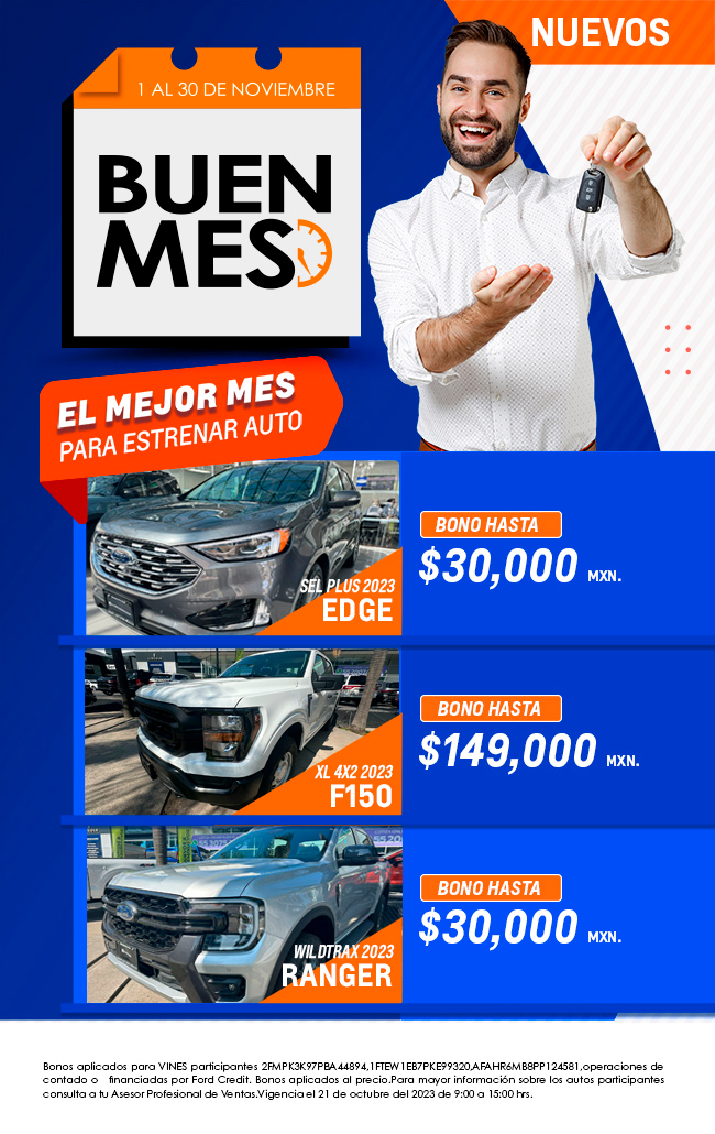 BUEN MES 1 al 30 de noviembre