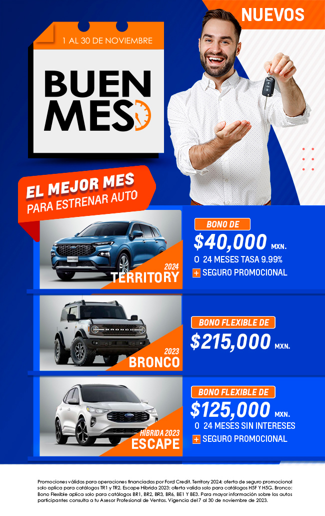 BUEN MES 1 al 30 de noviembre