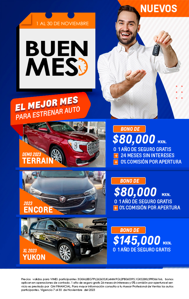 BUEN MES 1 al 30 de noviembre