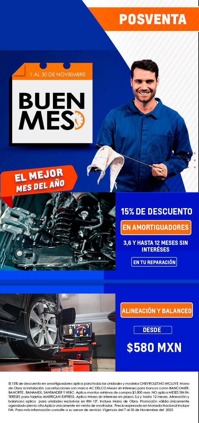BUEN MES 1 al 30 de noviembre