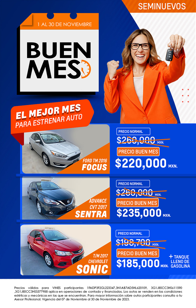 BUEN MES 1 al 30 de noviembre