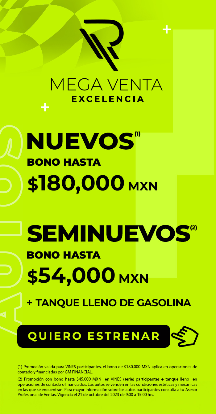 MEGA VENTA AUTOMOTRIZ | 21 de octubre