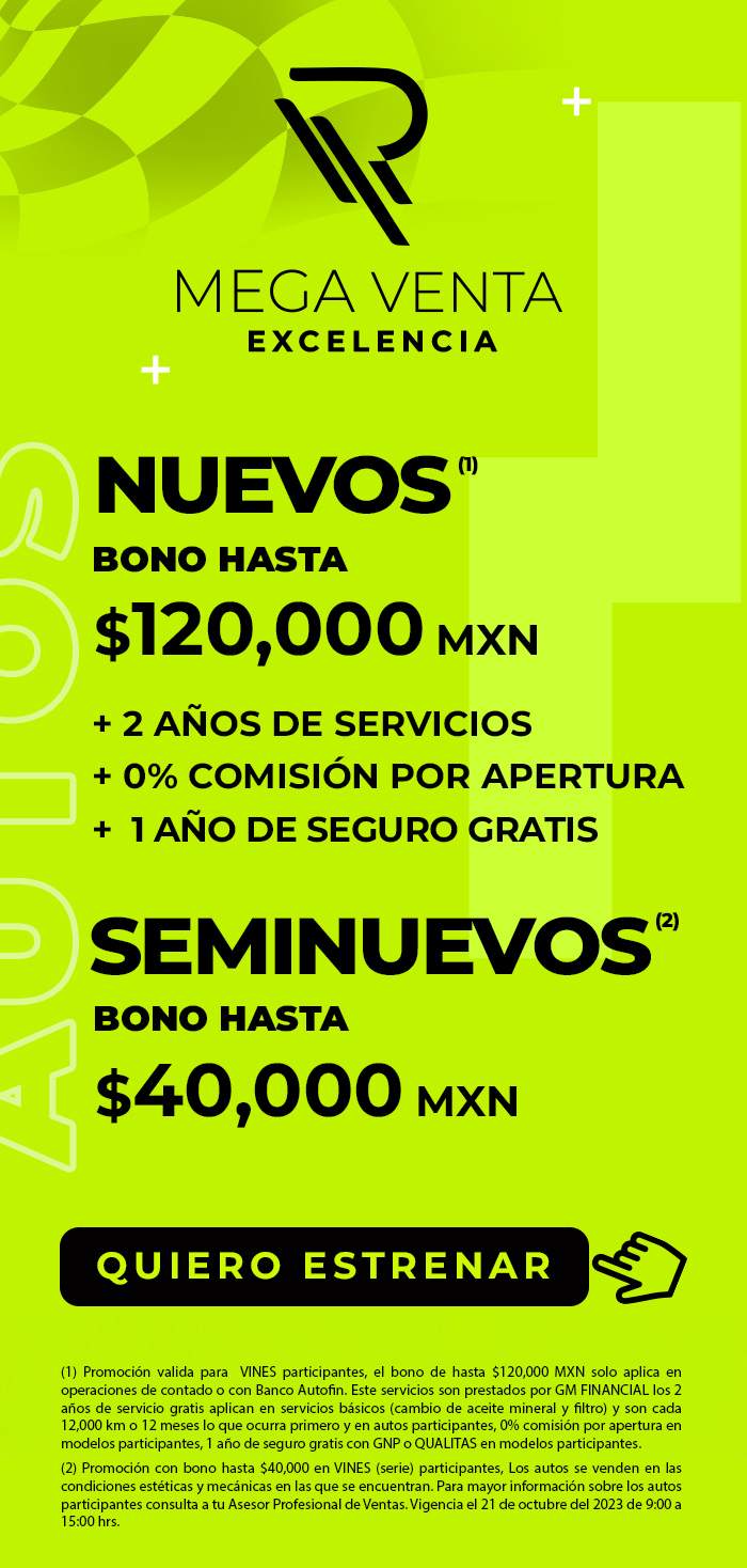MEGA VENTA AUTOMOTRIZ | 21 de octubre