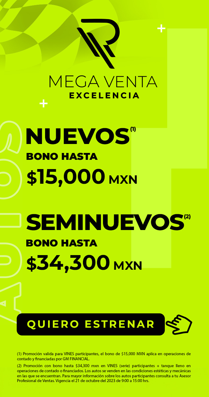MEGA VENTA AUTOMOTRIZ | 21 de octubre