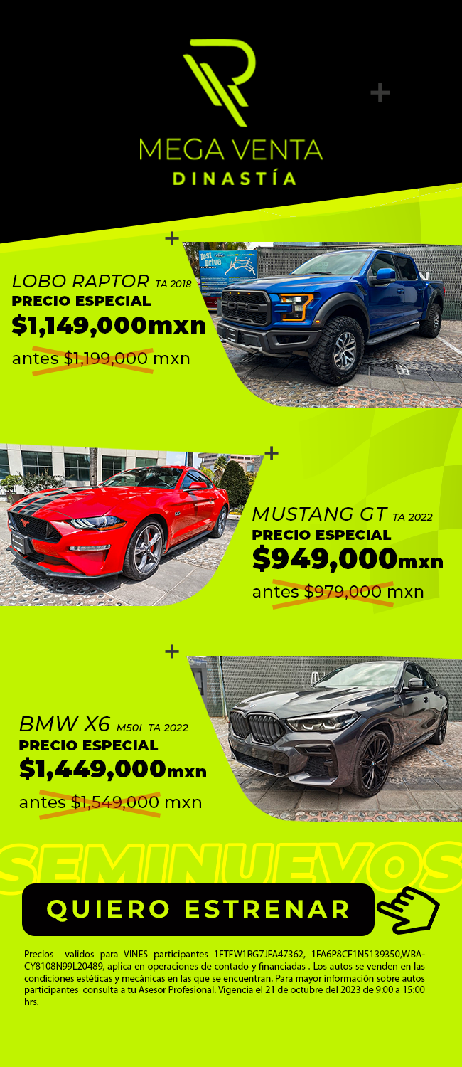 MEGA VENTA AUTOMOTRIZ | 21 de octubre