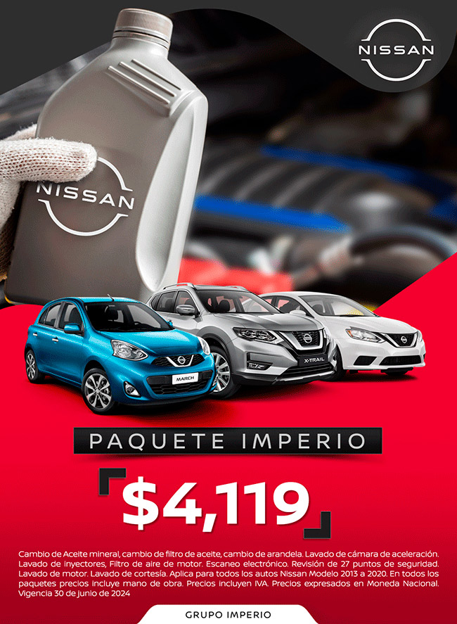 Paquete Imperio $4,119