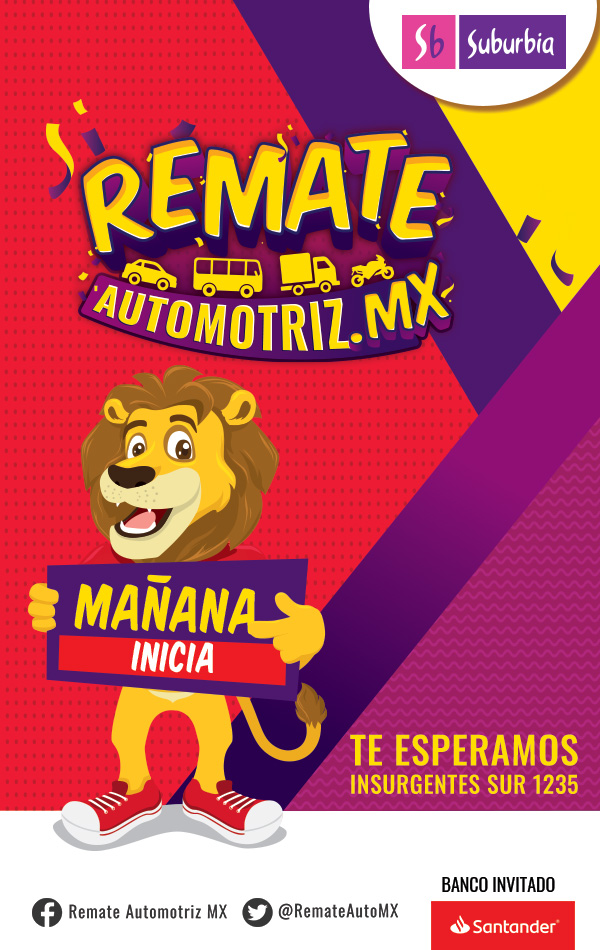 Remate Automotriz, el evento donde puedes adquirir autos nuevos, seminuevos, motos y camiones con excelentes bonos y planes de financiamiento.